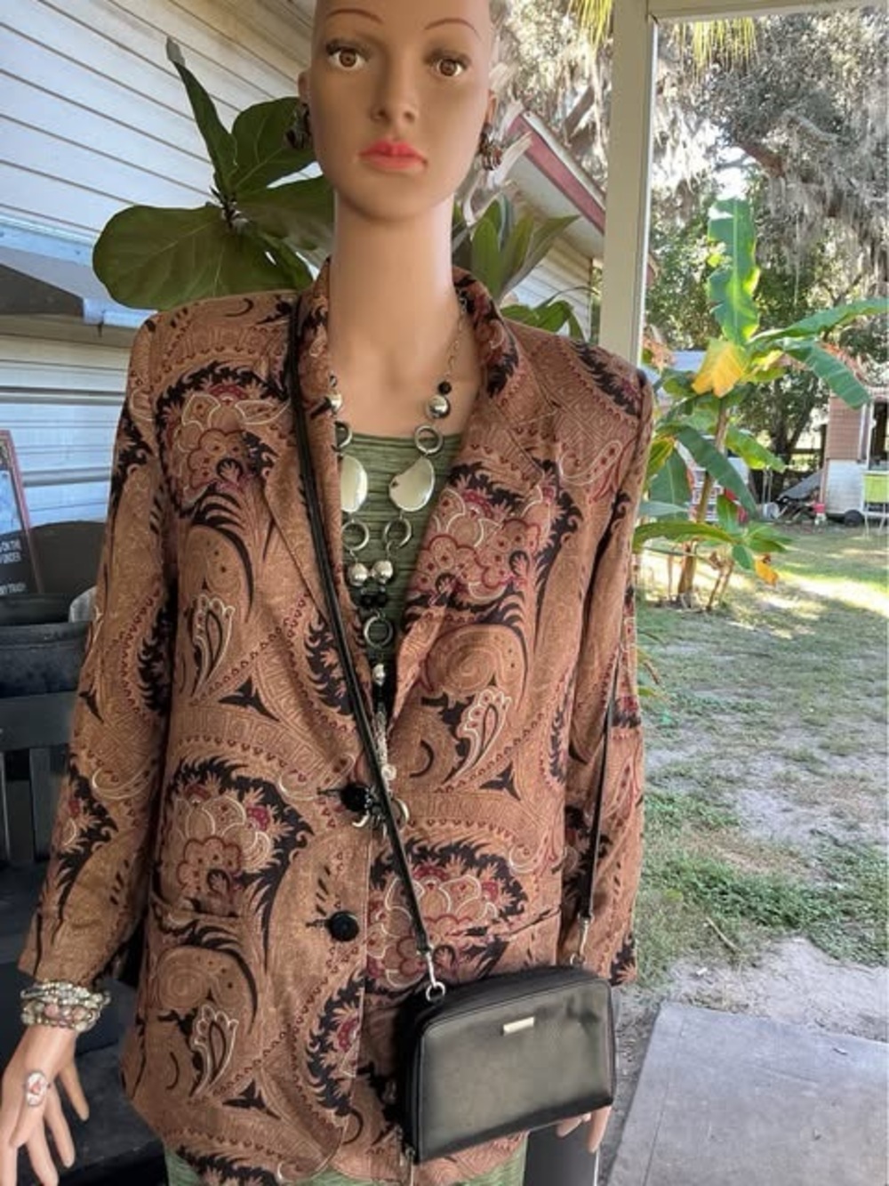 Vintage Worthington Blazer 8p Shell Suit Jacket Women's
